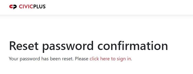 redirect page.