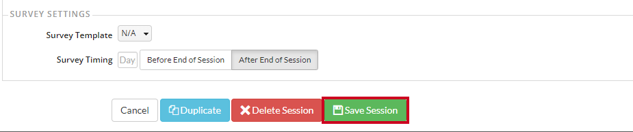 Save Session 