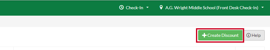 create discount