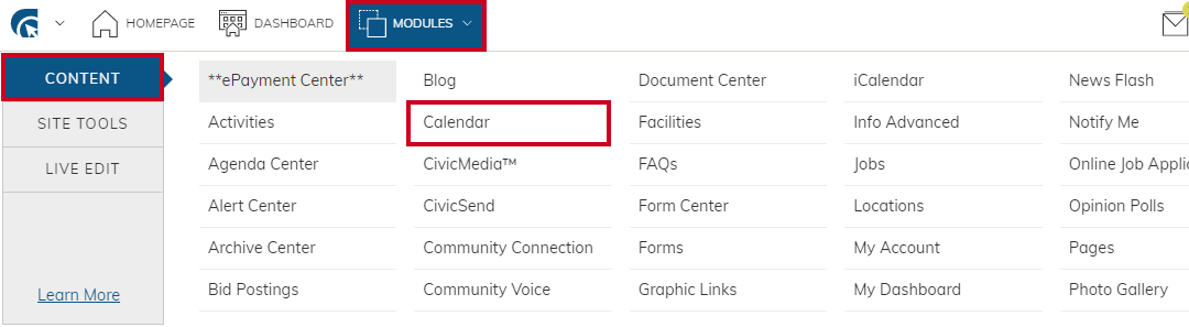 calendar