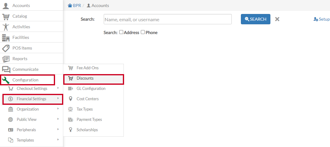 configuration-financial settings-discounts