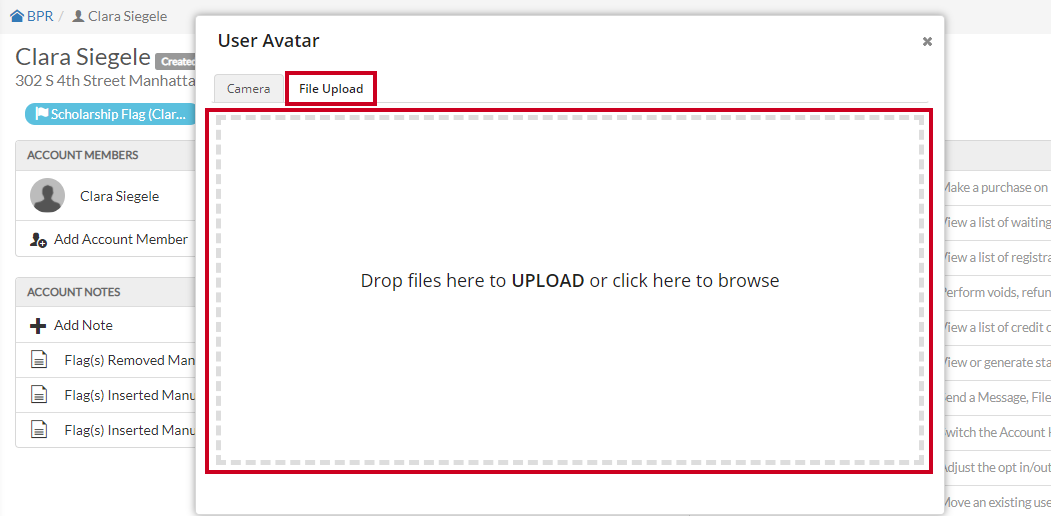 file upload