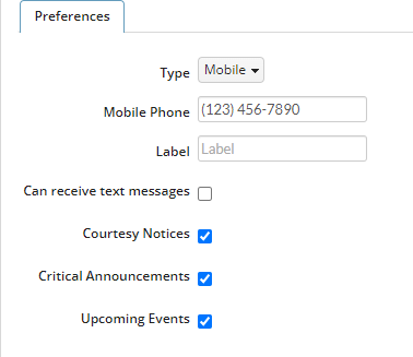 mobile options