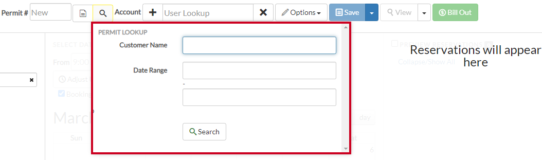 permit lookup fields