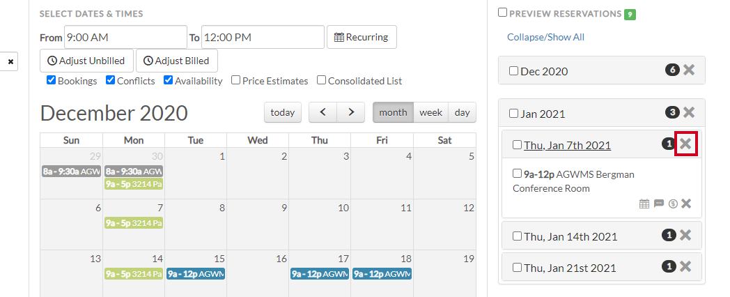 remove date