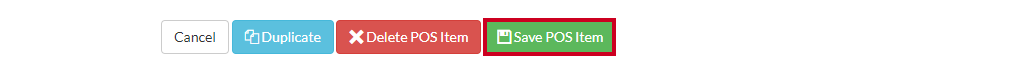 save pos item