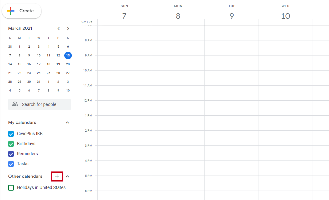 add calendar