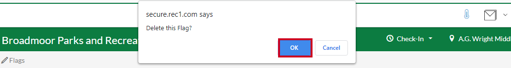 ok delete
