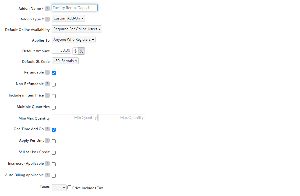 addon settings edit