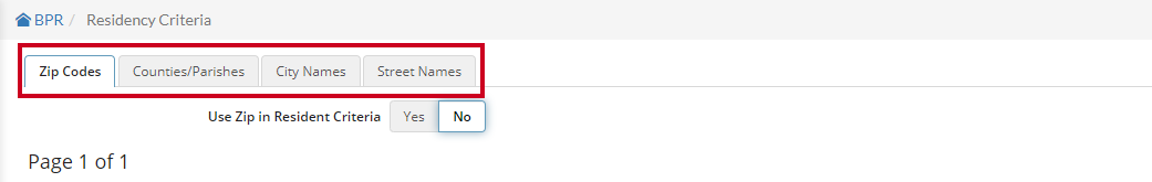 tabs