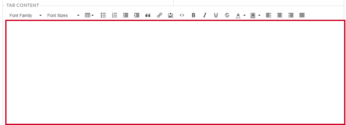 insert tab content