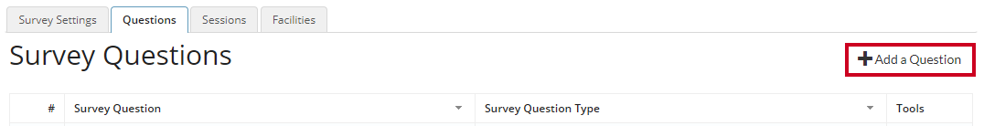 add a question