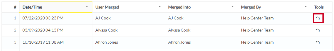 undo merge