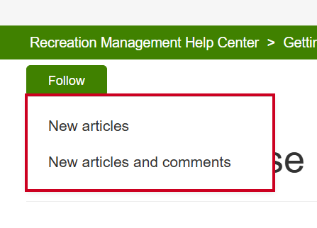 new posts or comments