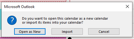  the pop up menu will give you options to open or import the calendar.png