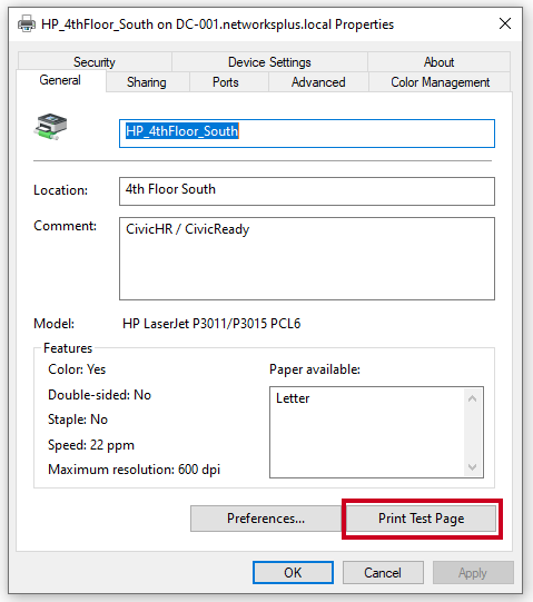 Windows Printer Properties Print Test Page Button.png