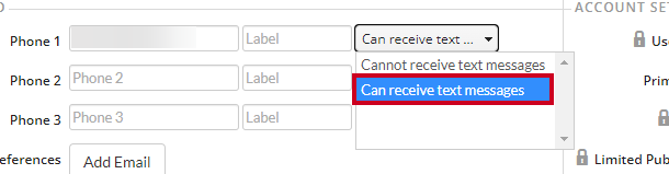 Rec Account Text Menu Can Receive Text Messages.png