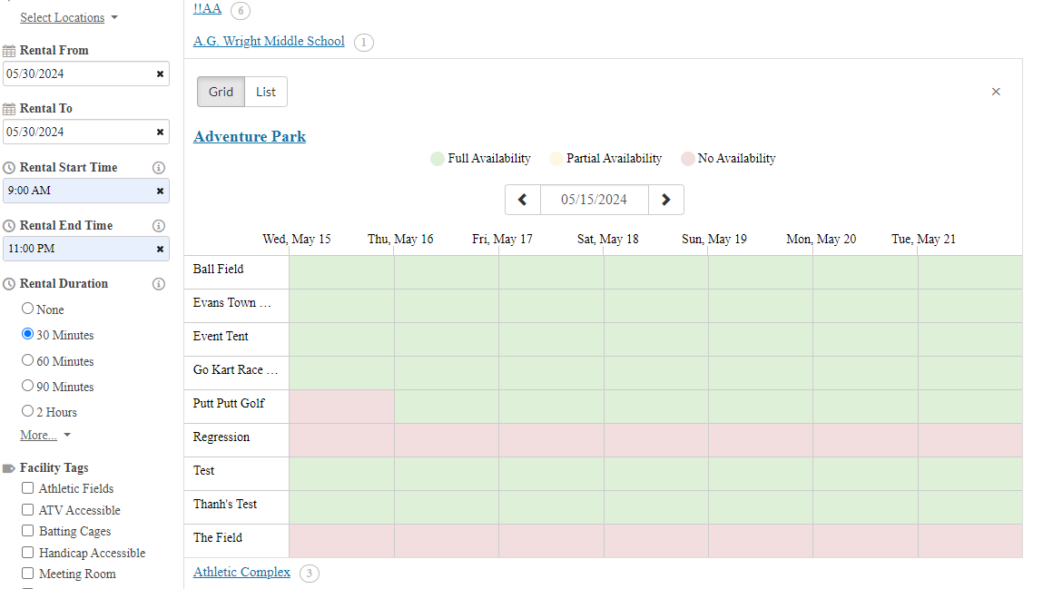 Rec Front end Facility Rental Grid View.png