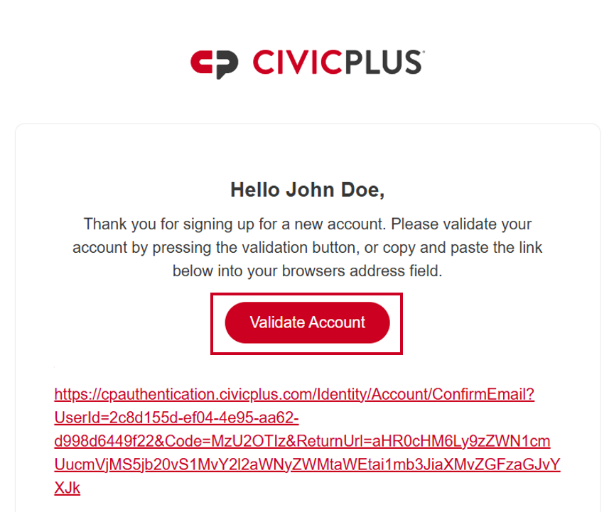 Public SSO Confirmation email Validate Account button.png