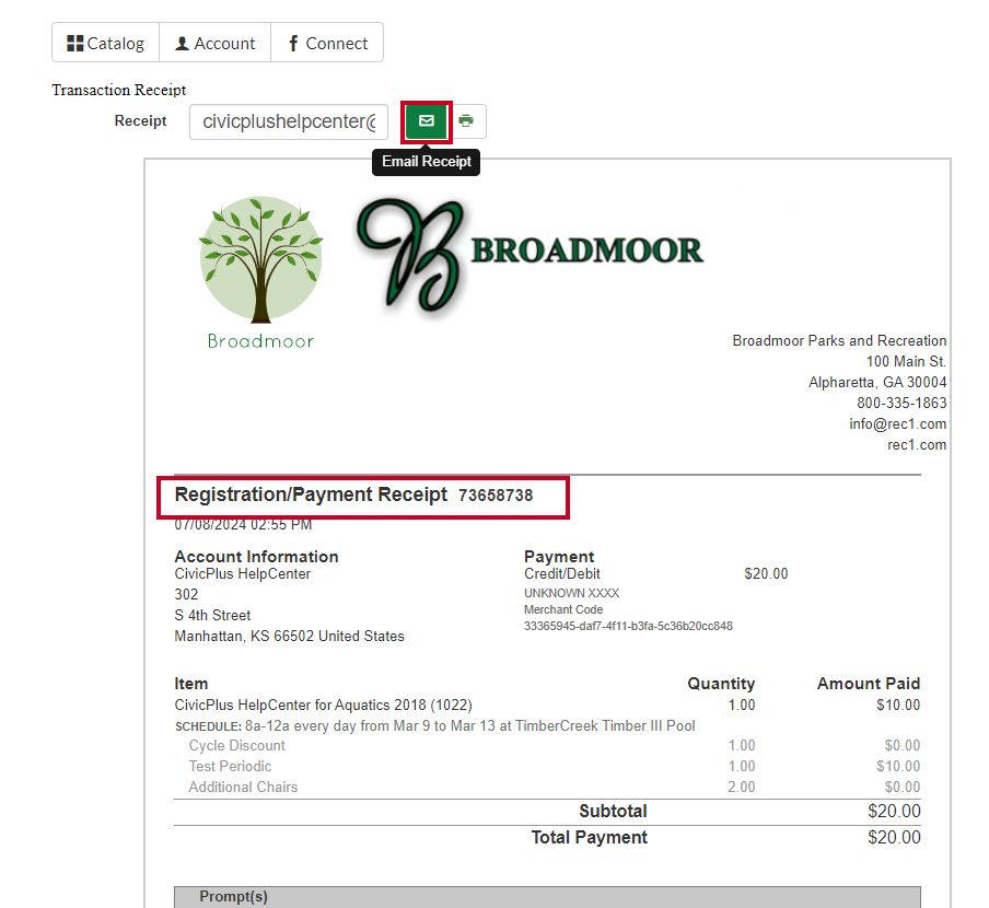 Rec Catalog Receipt number and Email option.png