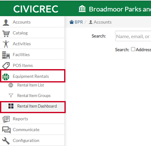 Rec Equipment Rental Items Dashboard Tab.png