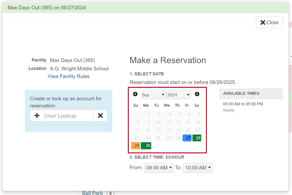 Rec Catalog Facility Rental Calendar Selection.png