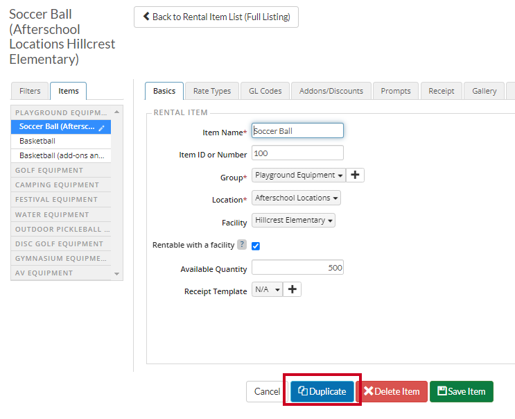 Rec Rental Item List Edit Duplicate Button.png