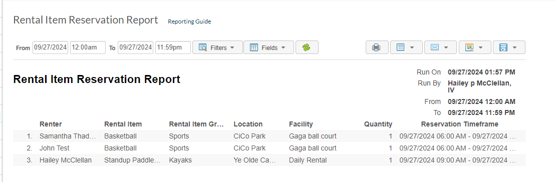 Rec Rental Item Reservation Report.png