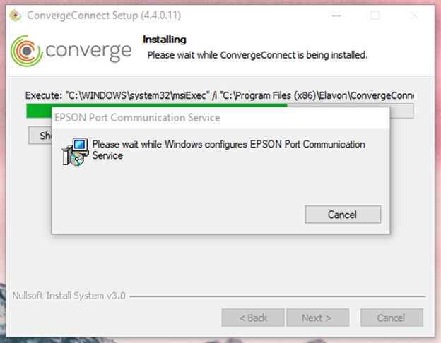 wait for configuration