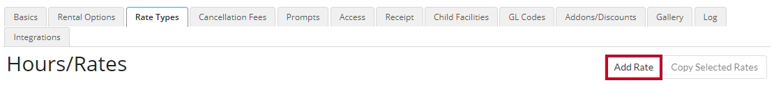 add rate