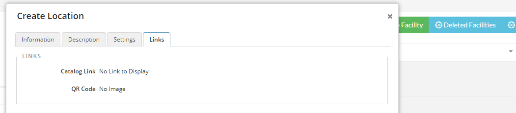 links tab