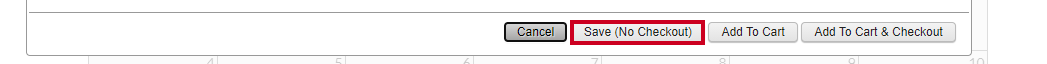 save no checkout