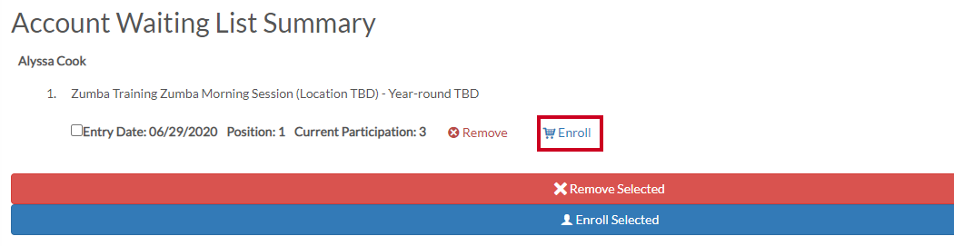 enroll