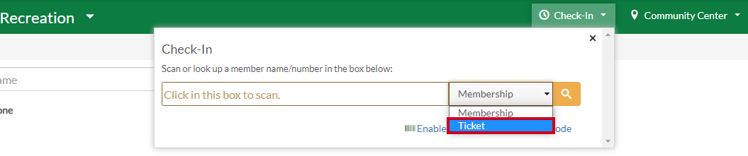 ticket