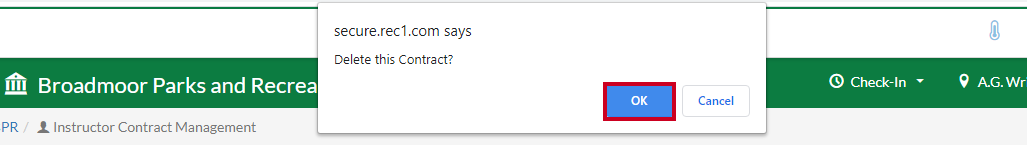 ok remove contract