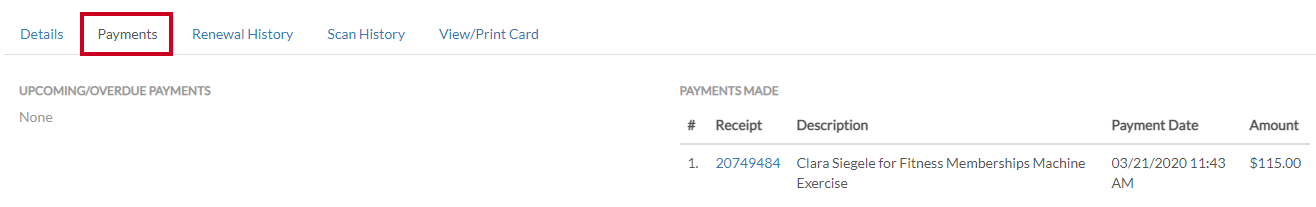 payments
