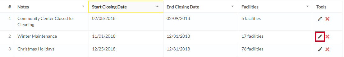 edit closing