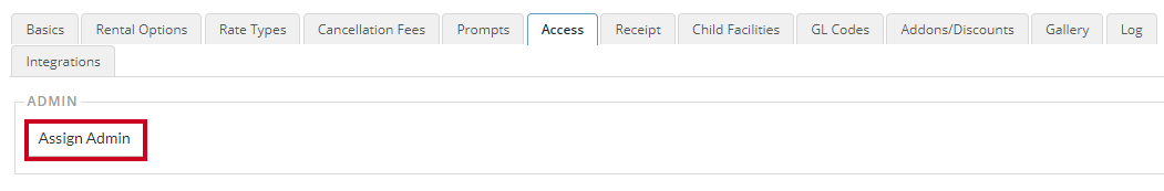 assign admin