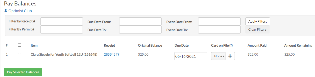 pay balances