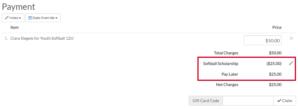scholarship and pay later