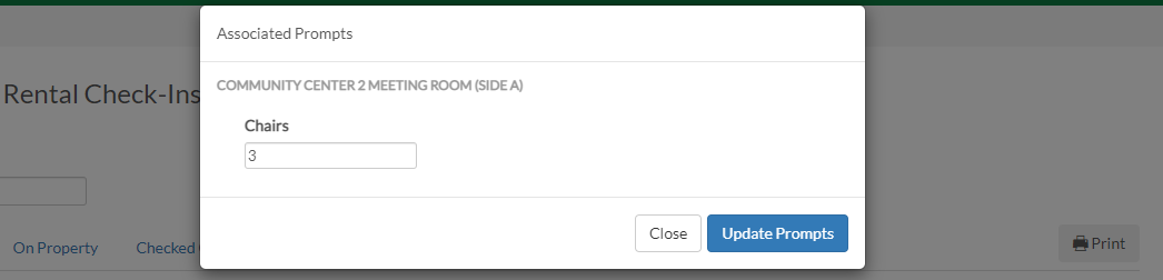 view prompts