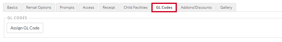 gl codes