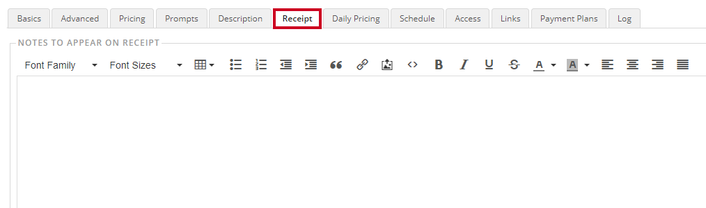 receipt