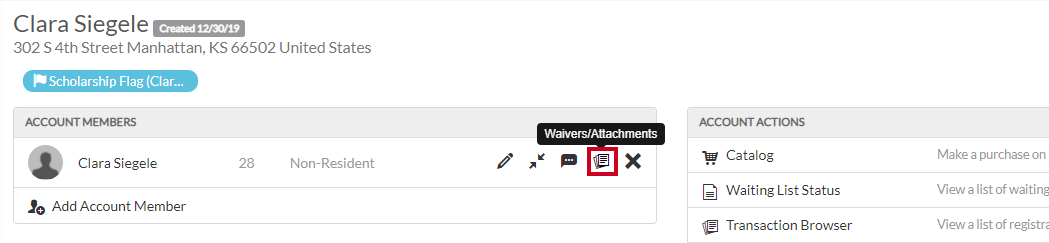 waviers attachments