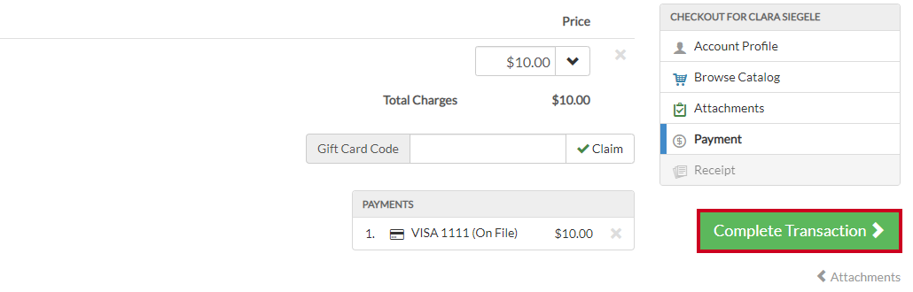 complete transaction braintree