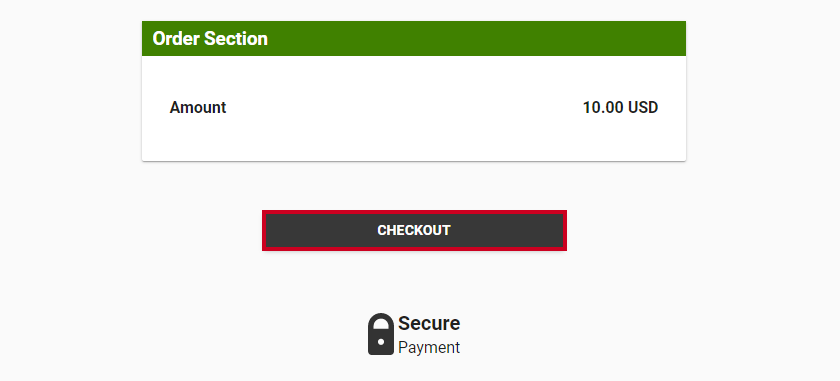 Image of Converge Hosted Payment Page Checkout Button