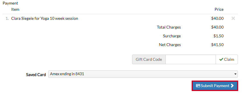 submit payment gpi