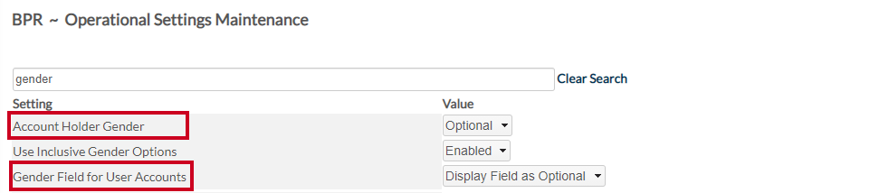 gender fields