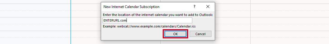 confirm URL