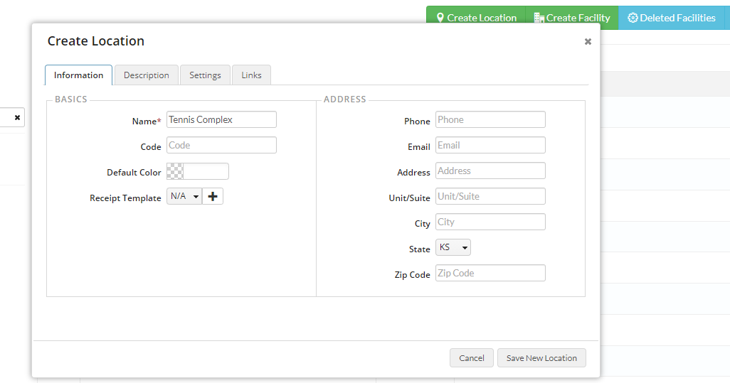 create location